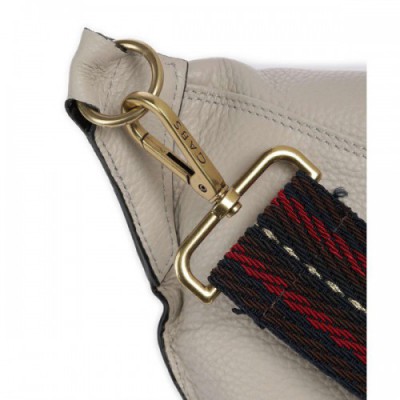 Gabs Nashville Adriana Fanny pack grained calfskin beige