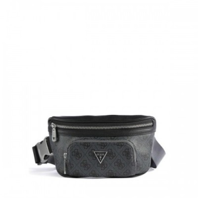 Guess Vezzola Eco Fanny pack synthetic dark grey