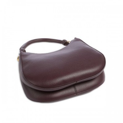 Furla Sfera S Hobo bag grained calfskin wine