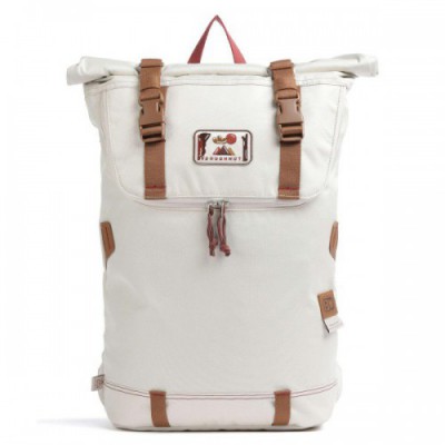 Doughnut Dreamwalker Christopher Rolltop backpack 15″ recycled polyester beige