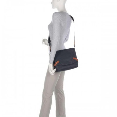 Aunts & Uncles Japan Sendai Messenger bag organic cotton navy