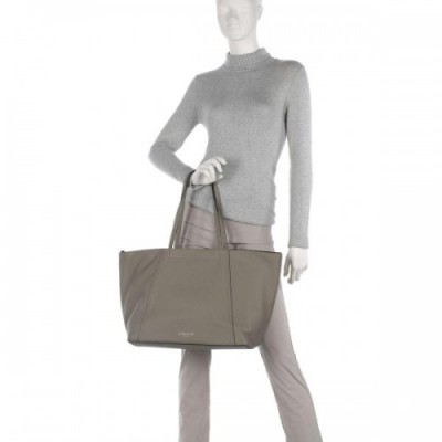 Liebeskind Chudy Harris L Tote bag fine grain cow leather taupe