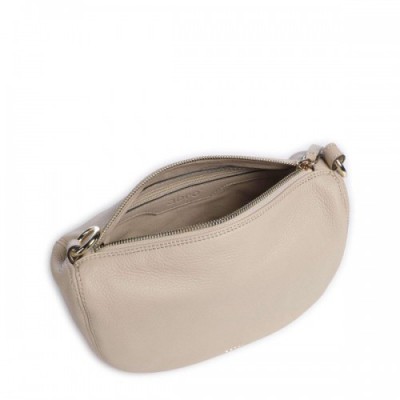 Abro Dalia Mina Crossbody bag grained cow leather beige
