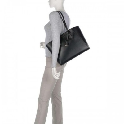Michael Kors Taryn Tote bag fine grain cow leather black