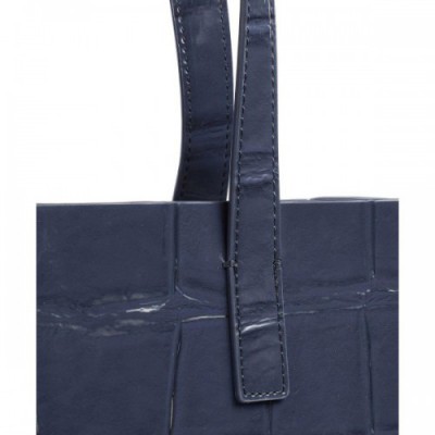 Ted Baker Croccon Tote bag synthetic dark blue