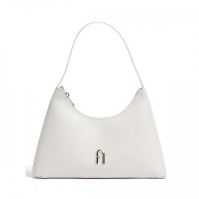 Furla Diamante S Shoulder bag leather ivory