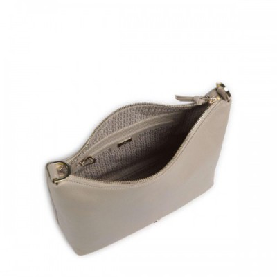 Aigner Zita S Crossbody bag grained cow leather beige