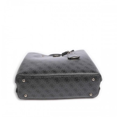 Guess Meridian Handbag synthetic dark grey