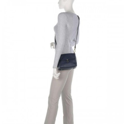 Gabs Urban Lena Crossbody bag grained calfskin dark blue