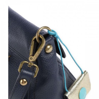 Gabs Urban Lena Crossbody bag grained calfskin dark blue