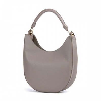 Furla Sfera L Hobo bag grained leather taupe