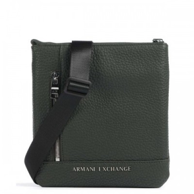 Armani Exchange Crossbody bag synthetic olive-green