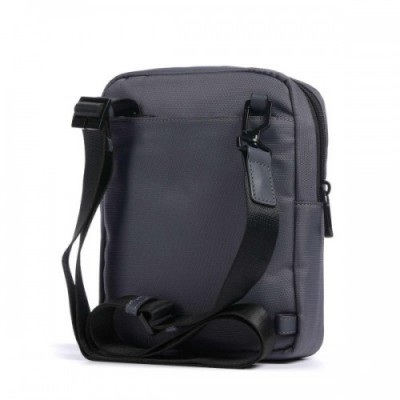 Piquadro Wollem Crossbody bag recycled polyester dark grey