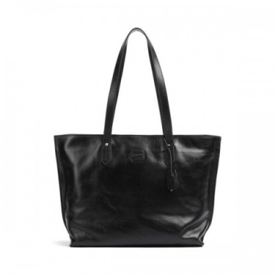 Brics Volterra L Tote bag leather black
