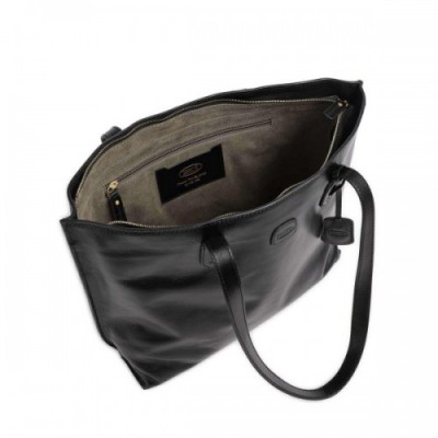 Brics Volterra L Tote bag leather black