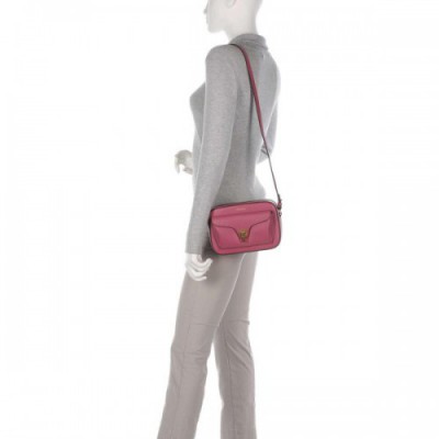 Coccinelle Beat Soft Crossbody bag grained cow leather antique pink