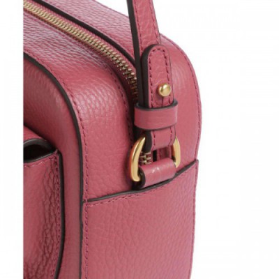 Coccinelle Beat Soft Crossbody bag grained cow leather antique pink