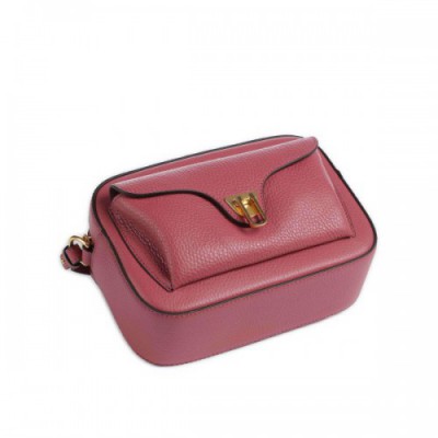 Coccinelle Beat Soft Crossbody bag grained cow leather antique pink