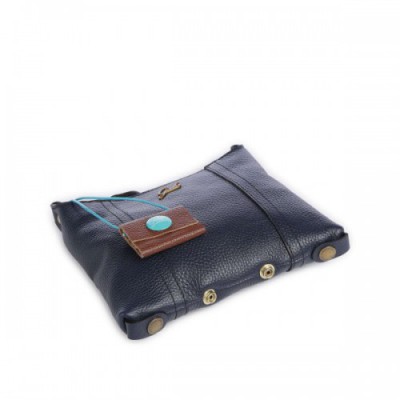 Gabs Urban Elide Crossbody bag grained calfskin dark blue