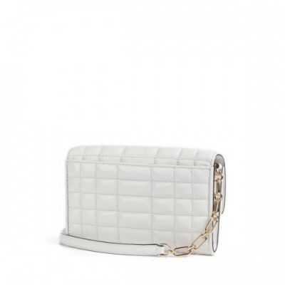 Michael Kors Tribeca Crossbody bag lamb leather white