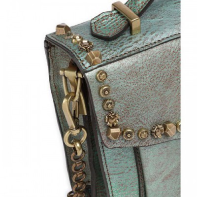 Campomaggi Crossbody bag cow leather green