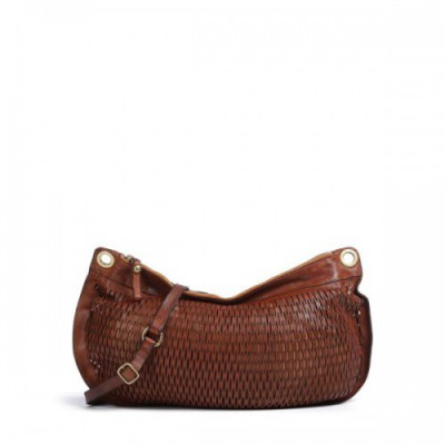 Campomaggi Hobo bag cow leather cognac