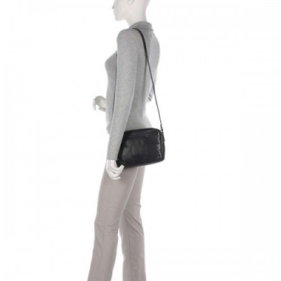 Jack Kinsky Nassau 1 Crossbody bag grained leather black
