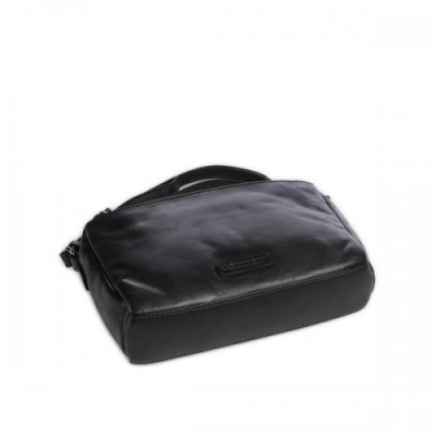Jack Kinsky Nassau 1 Crossbody bag grained leather black