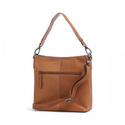 The Chesterfield Brand Cow Wax Pull Up Kos Hobo bag pull-up cow leather cognac