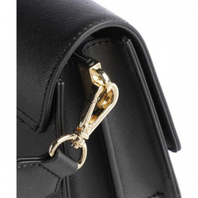 Love Moschino Jelly Logo Crossbody bag synthetic black