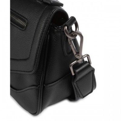 FredsBruder Bestie Crossbody bag recycled leather black