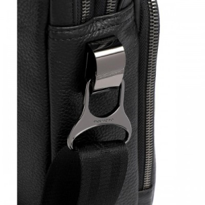 Piquadro Collezione Modus Restyling Briefcase 15″ grained cow leather black