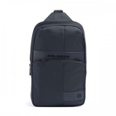Piquadro Wollem Sling bag nylon dark blue