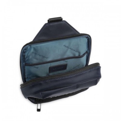 Piquadro Wollem Sling bag nylon dark blue