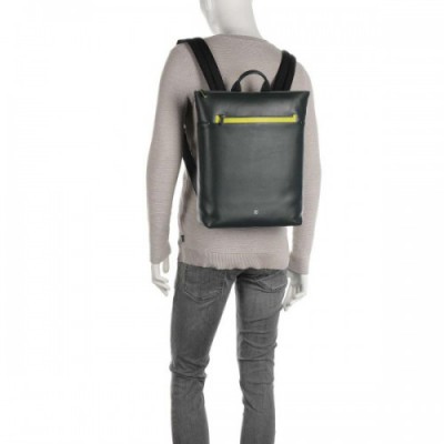 DuDu Bags Tokyo Backpack 16″ nappa calfskin dark green