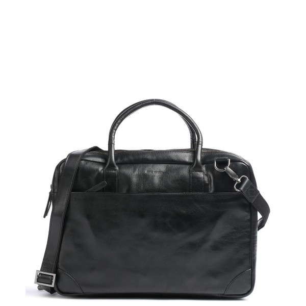 Royal RepubliQ Explorer Double Briefcase 15 leather black