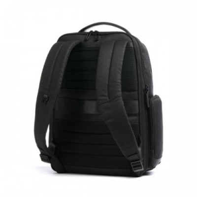 Piquadro Wollem Laptop backpack 15″ recycled polyester dark blue