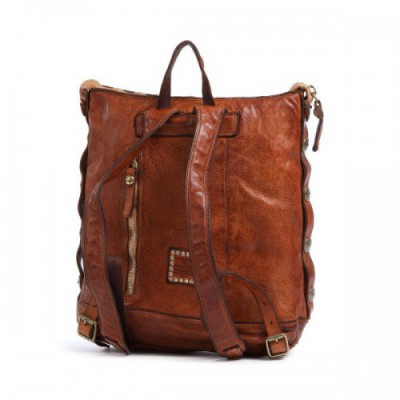Campomaggi Backpack smooth cow leather cognac