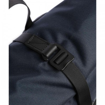 Sandqvist Urban Outdoor Ilon Rolltop backpack 13″ recycled ripstop polyester black/blue