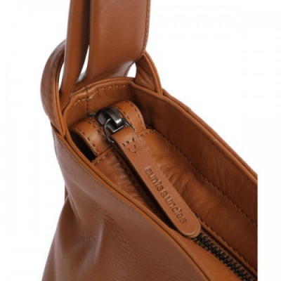 Aunts & Uncles Heavenly Meadow Whisper Backpack bag fine grain cow leather brown