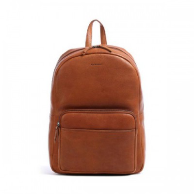 Burkely Antique Avery Backpack 14″ grained leather cognac