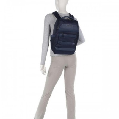 Piquadro Nevet Backpack 13″ polyester dark blue