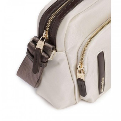 Mandarina Duck Hunter Crossbody bag nylon, polyester ivory
