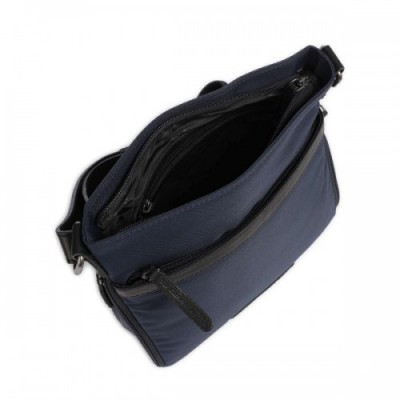 The Chesterfield Brand Fusion Malmo Crossbody bag nylon, leather navy