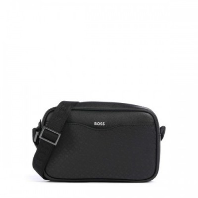 BOSS Zair Crossbody bag bonded leather black