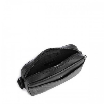 BOSS Zair Crossbody bag bonded leather black