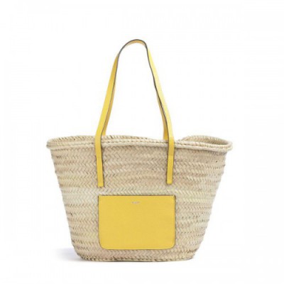 Abro Dalia Gemma Tote bag bast yellow