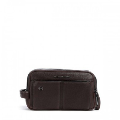 Piquadro Wollem Toiletry bag dark brown 25 cm