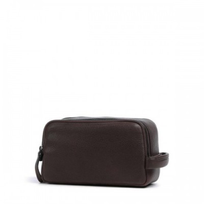 Piquadro Wollem Toiletry bag dark brown 25 cm