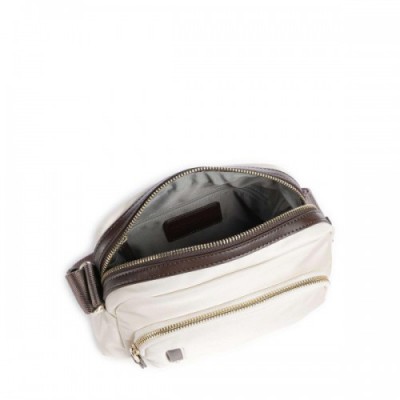 Mandarina Duck Hunter Crossbody bag nylon, polyester ivory